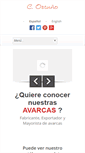 Mobile Screenshot of calzadoscayetano.com